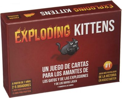 Juego de cartas Exploding Kittens