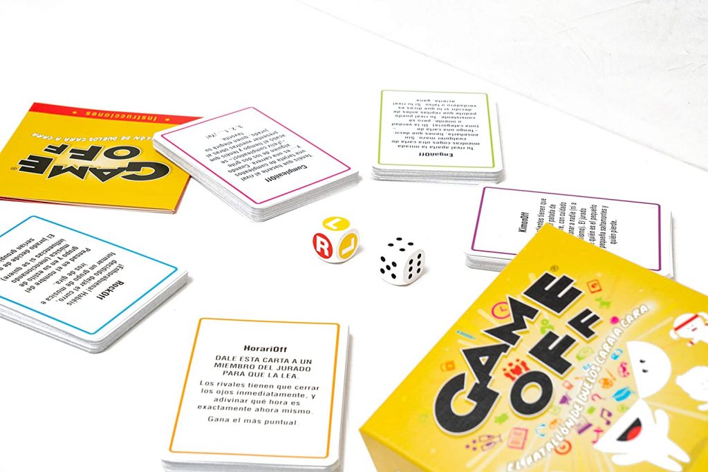Juego Game Off Cartas